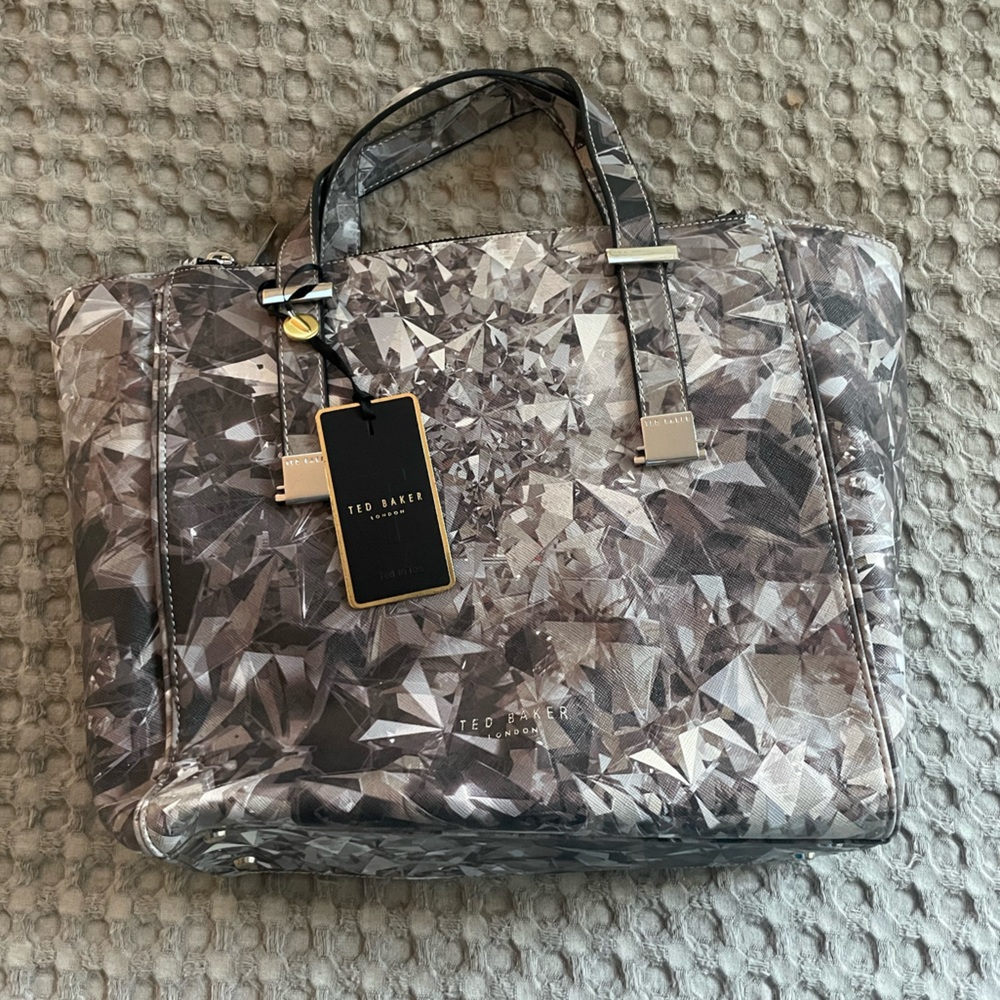 Ted Baker Ornament Crosshatch Shopper Bag